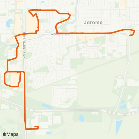 SMTD Westside Shopper map