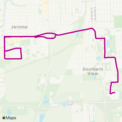 SMTD UIS / Seven Pines map