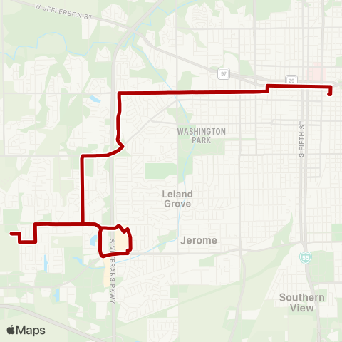 SMTD West Washington map
