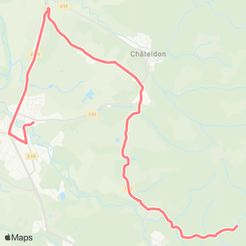 SMTUT - Scolaires Scolaire S205 Sept26 map