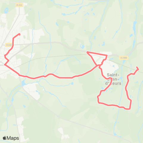 SMTUT - Scolaires Scolaire S231 Sept26 map