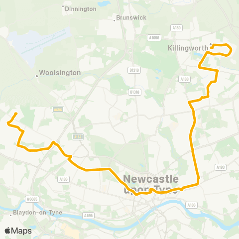 Stagecoach North East Bus Station - Thistle Way map