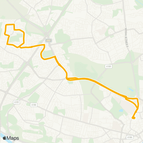 Stagecoach North East Eldon Square Bus Sta - Eldon Square Bus Sta map