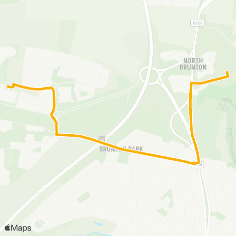 Stagecoach North East Great Pkwy / Sage Offices - Gosforth Pk map