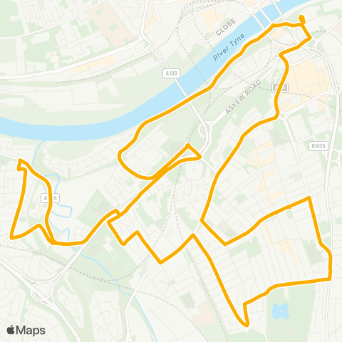 Stagecoach North East Prince Consort Rd / Shipcote Ln - Prince Consort Rd / Shipcote Ln map