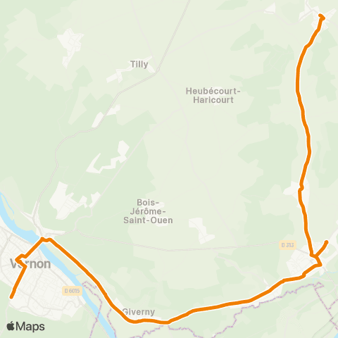 SN'go! Ecos <> Vernon République map