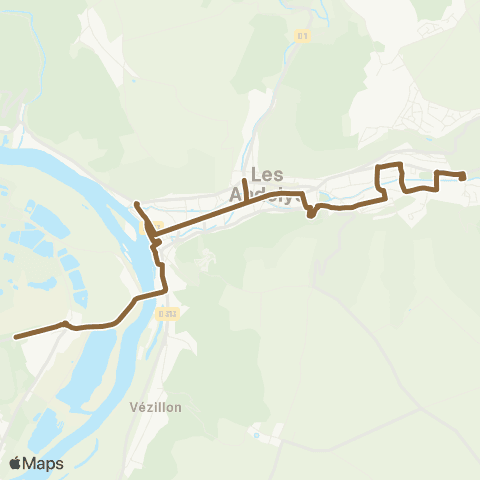 SN'go! Les Andelys Jean Moulin <> Saint Jacques map