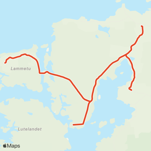 Skyss Våge sk.-Korssund-Folkestad map
