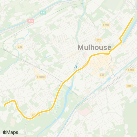 Soléa Coteaux - Nouveau Bassin map