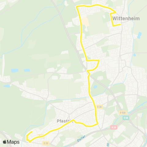 Soléa Chevreuils - Place de Thiers map