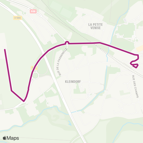 Soléa Lutterbach Gare - Allée du Chêne map