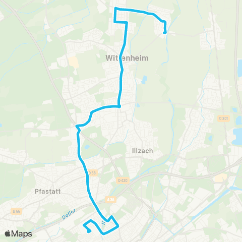Soléa Soléa Scolaire - Lycées Lambert et Lavoisier map