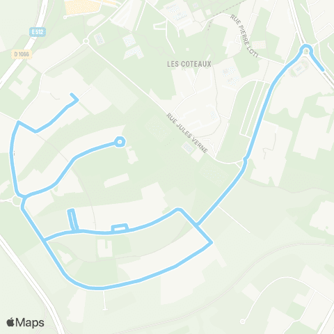 Soléa Chronopro - Parc des Collines - Bel Air map