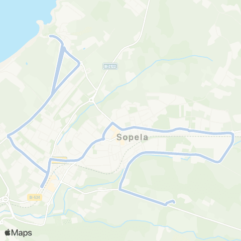 Sopelbus 1 Linea map
