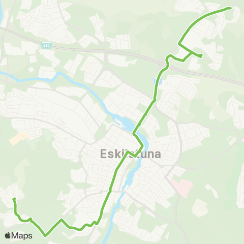 Sörmlandstrafiken Stenby—Djursta map