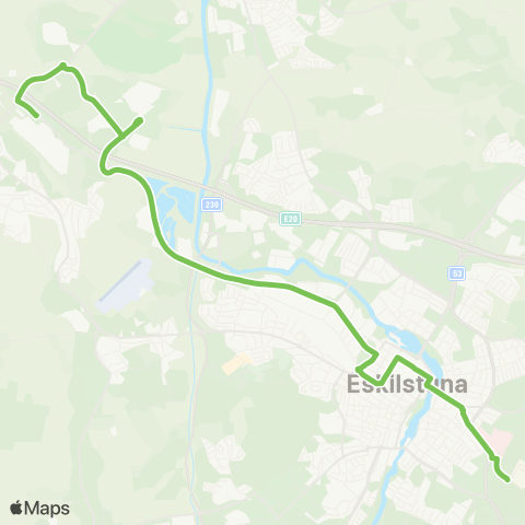 Sörmlandstrafiken Trumtorp—Folkesta Köpcentrum map
