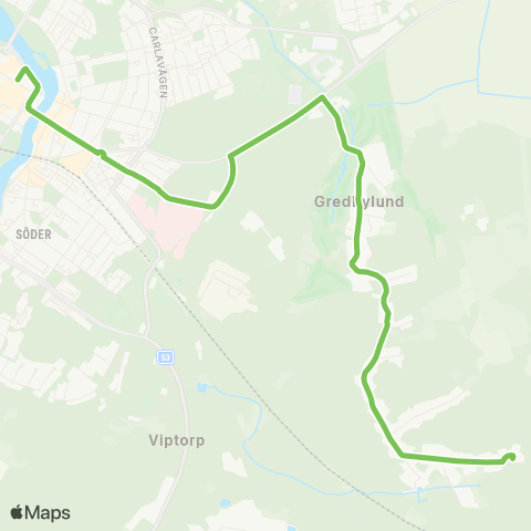 Sörmlandstrafiken Odlaren—Fristadstorget map