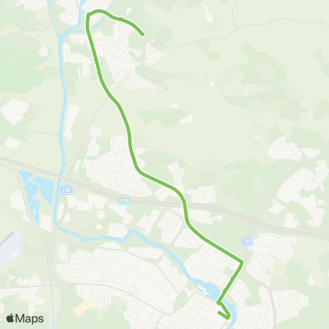 Sörmlandstrafiken Fristadstorget—Haga (Säby) map