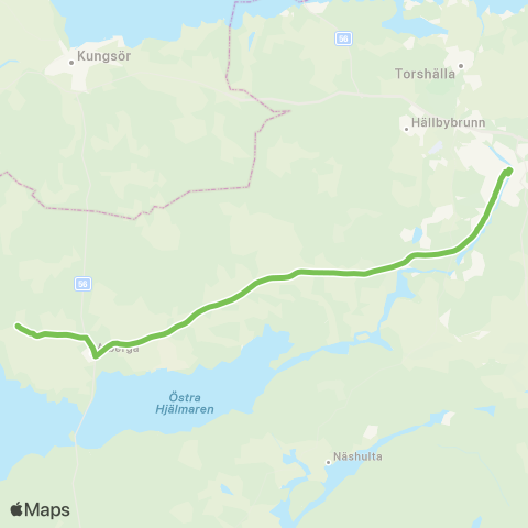 Sörmlandstrafiken Fristadstorget—Rabo map