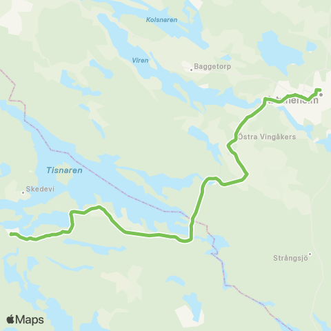 Sörmlandstrafiken Katrineholm Resecentrum—Hävla map