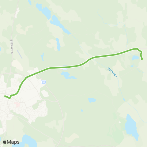 Sörmlandstrafiken Katrineholm Resecentrum—Kronfågel map