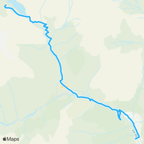 Transports du Pays des Écrins L'Argentière-La Bessée - Puy-St-Vincent map