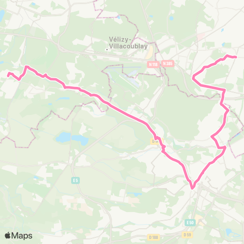 Île-de-France Mobilités Collège M.L.-King / Lycée Franco-Allemand <>︎ Malabry map