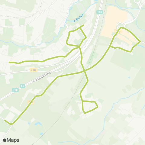 Île-de-France Mobilités Collège Jules Verne <>︎ Grand Dôme map