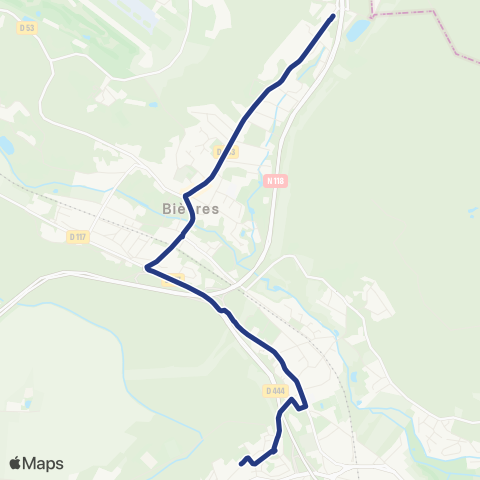 Île-de-France Mobilités Collège Émile Zola <>︎ Porte Jaune map