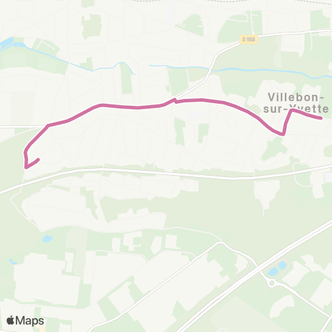 Île-de-France Mobilités Collège Jules Verne <>︎ Rue de l'Avenir map