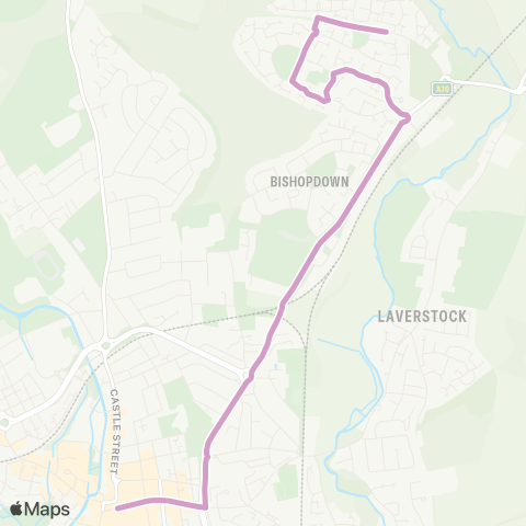 Salisbury Reds Endless Street - Holmes Road map