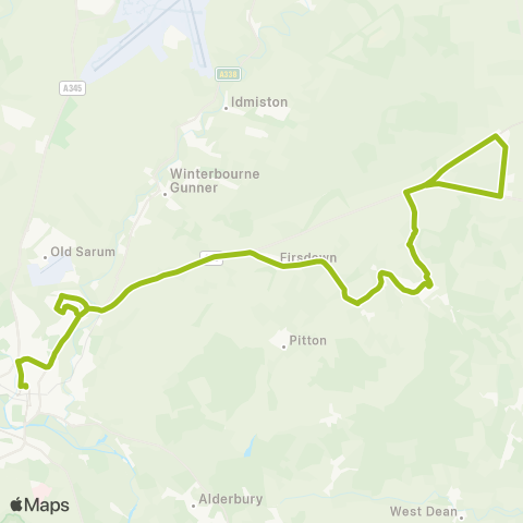 Salisbury Reds Endless Street - Holmes Road map