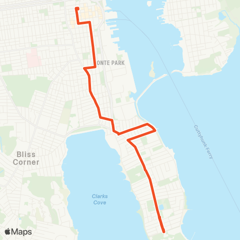 SRTA Fort Rodman map
