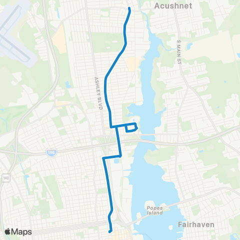 SRTA Lund's Corner map