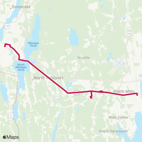 SRTA 9 - Intercity Tripper map