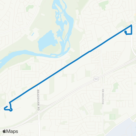 SacRT Butterfield map
