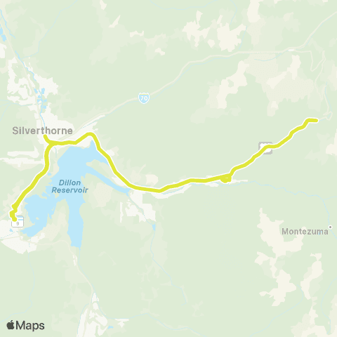 Summit Stage X Flyer map