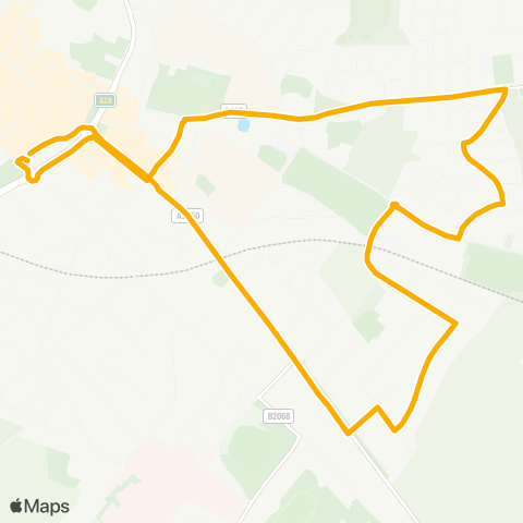 Stagecoach South East Bus Station - Bus Station map