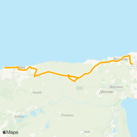 Stagecoach South East Qeqm Hospital Main Entrance - Grand Dr map