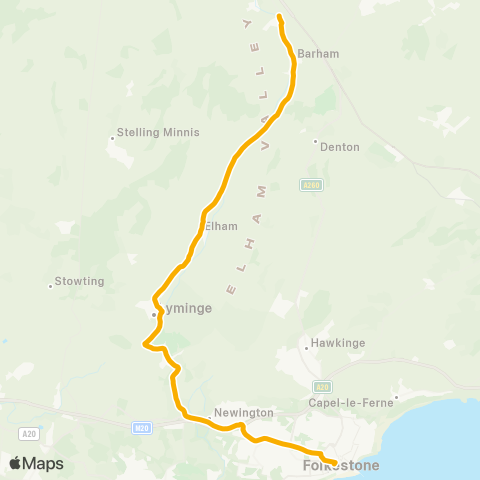 Stagecoach South East Middelburg Square - Bus Station map