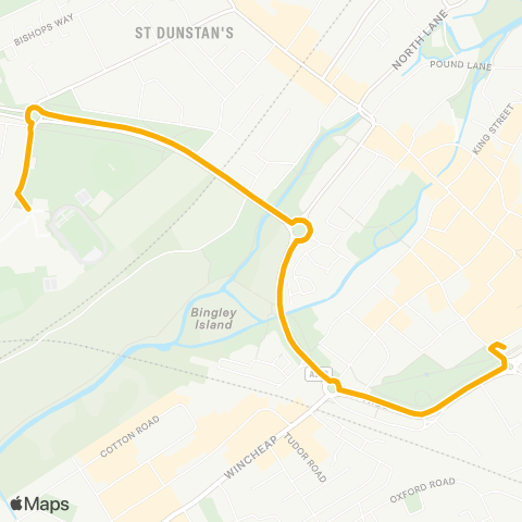 Stagecoach South East Bus Station - Miller Avenue map