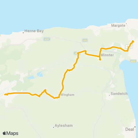 Stagecoach South East Bus Station - Bus Garage map