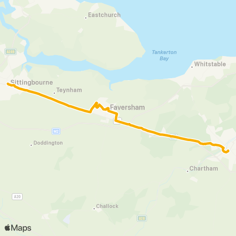Stagecoach South East Earl Street - Bus Station map
