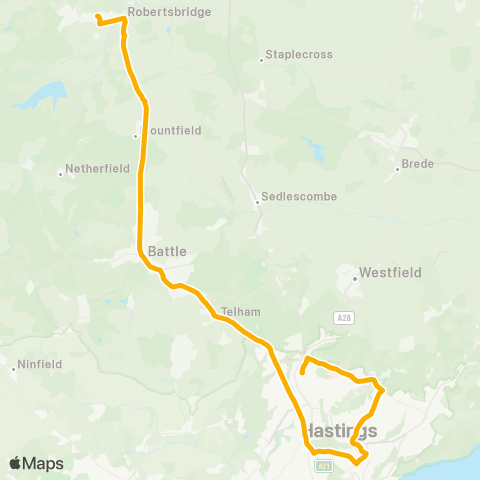 Stagecoach South East Freeman House - Community College map