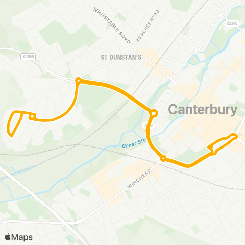 Stagecoach South East Bus Station - Bus Station map
