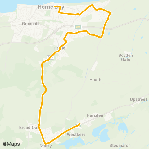 Stagecoach South East Spires Academy - Library map