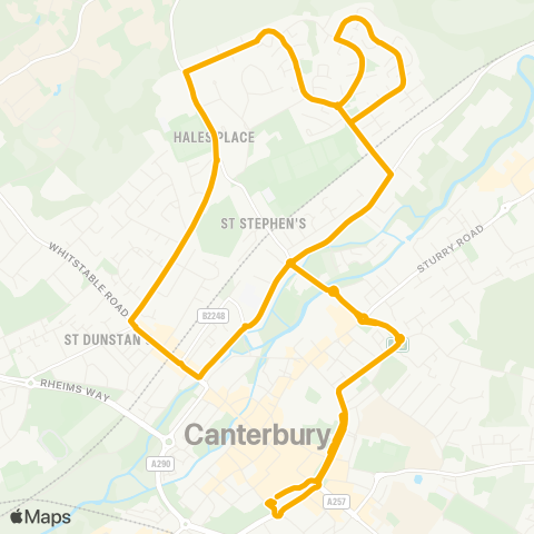 Stagecoach South East Bus Station - Bus Station map