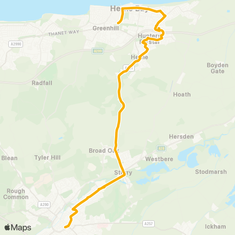 Stagecoach South East Railway Station - Bus Station map