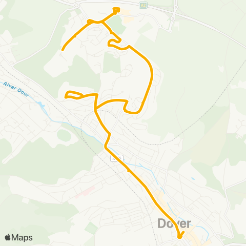 Stagecoach South East Priory Street - Bus Garage map