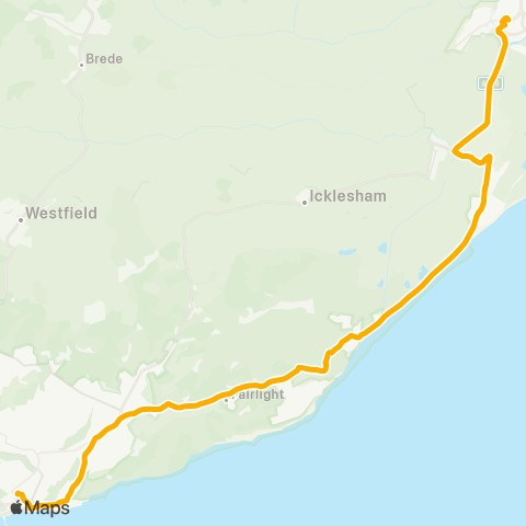 Stagecoach South East Railway Station - Railway Station map